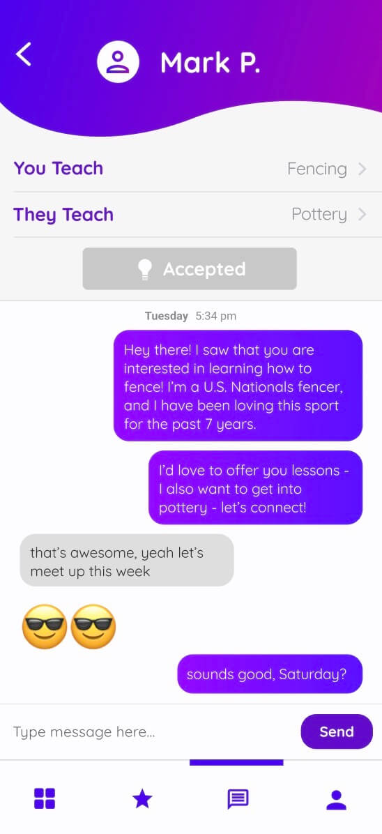 Propose Skill Screen